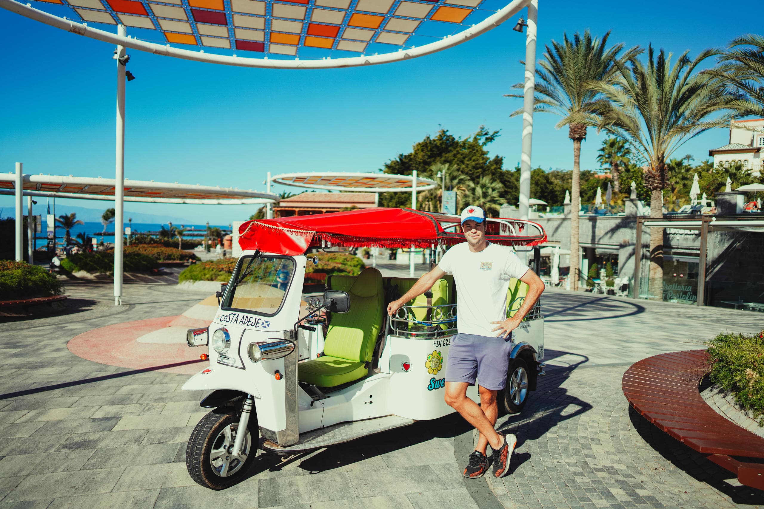 Costa Adeje Coastal Tour with Tuk Tuk Sweet Tours Tenerife