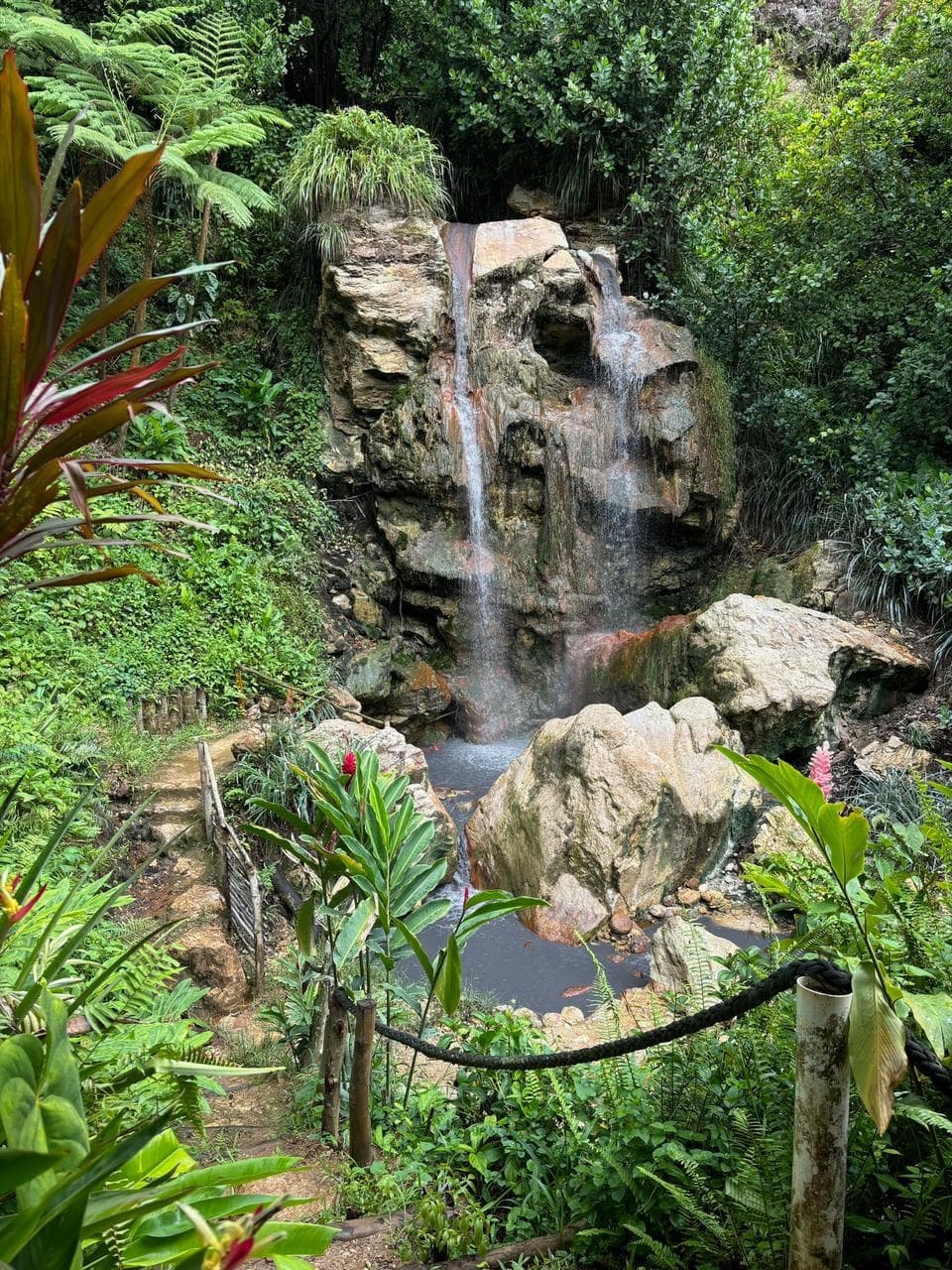 Land & Water Adventure at Soufriere Sapphire Falls with Sea Spray Cruises