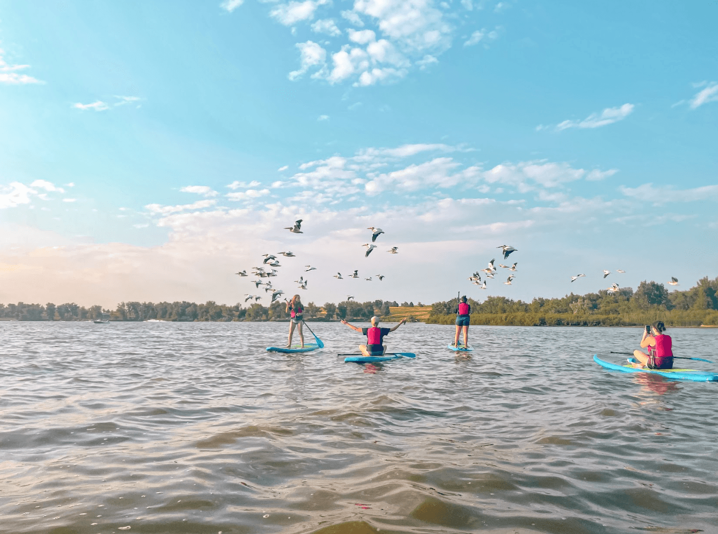 Sunrise Paddleboard Adventure in Lakewood, Colorado