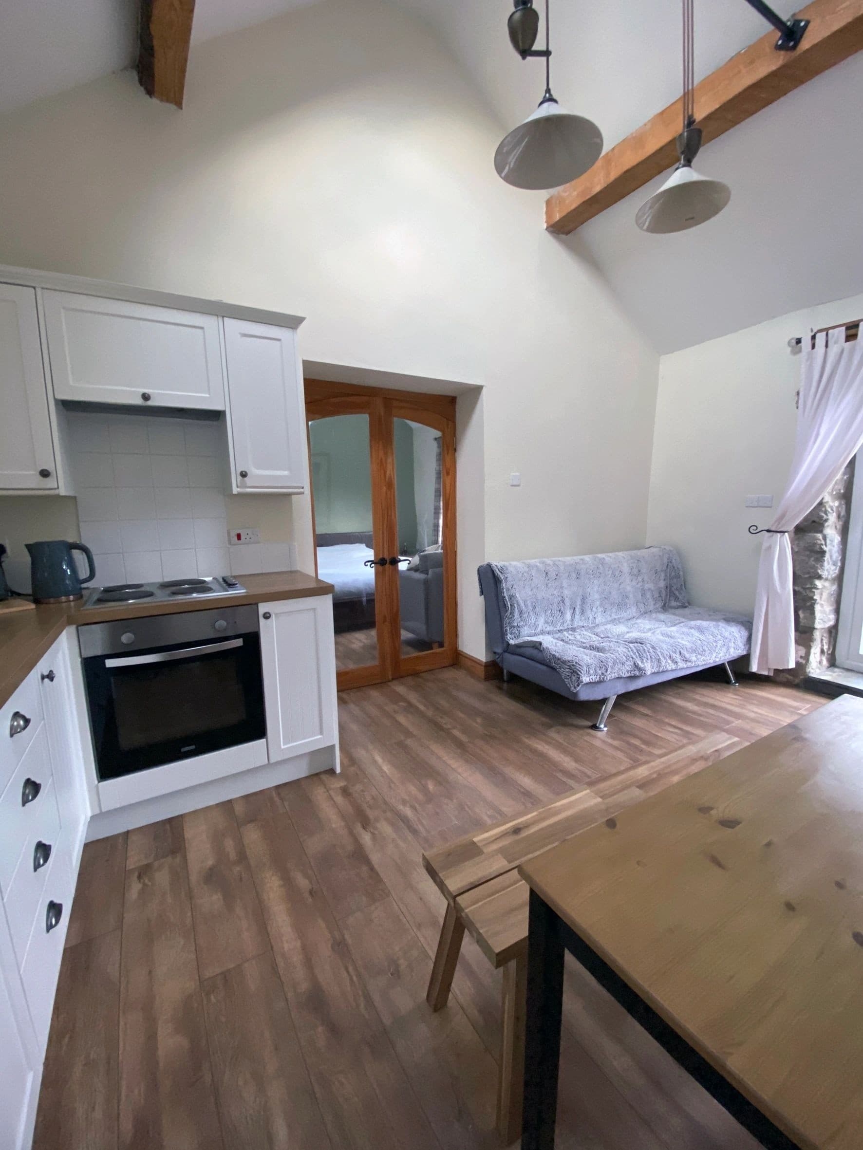 Woolly Stay-Over Yurt: Farm Cottage Retreat with Alpacas near Graianrhyd, Wales photo 1
