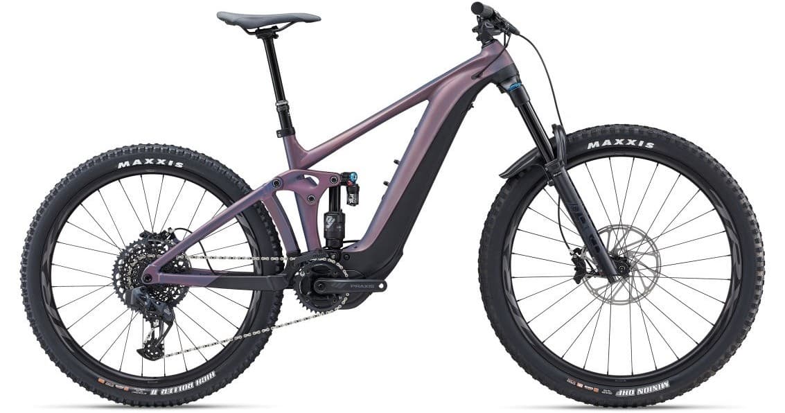 Mountain Biking with Giant Reign E+ 1 at Full Cycle