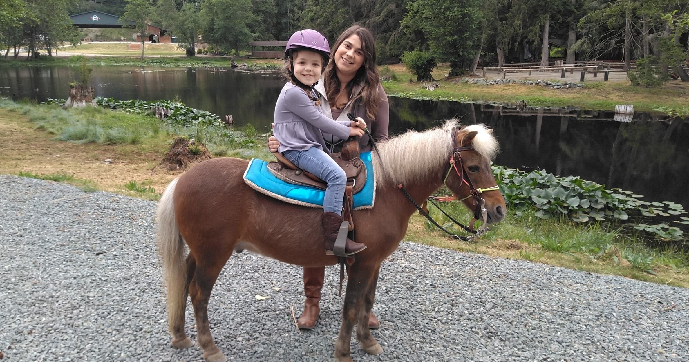 Family Outdoor Adventure: Pony Rides at Lang's Horse and Pony Farm