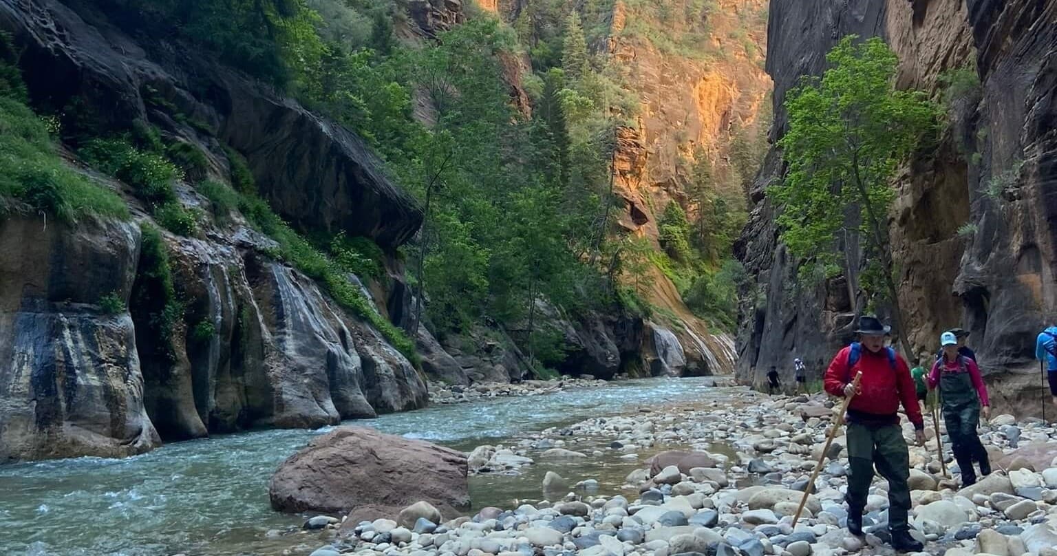 Hike The Narrows: Guided Riverside & Virgin River Trek in Zion National Park photo 2