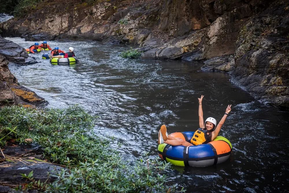 Whitewater Tubing on Rio Negro: Private 2.5-Hour Adventure from Liberia