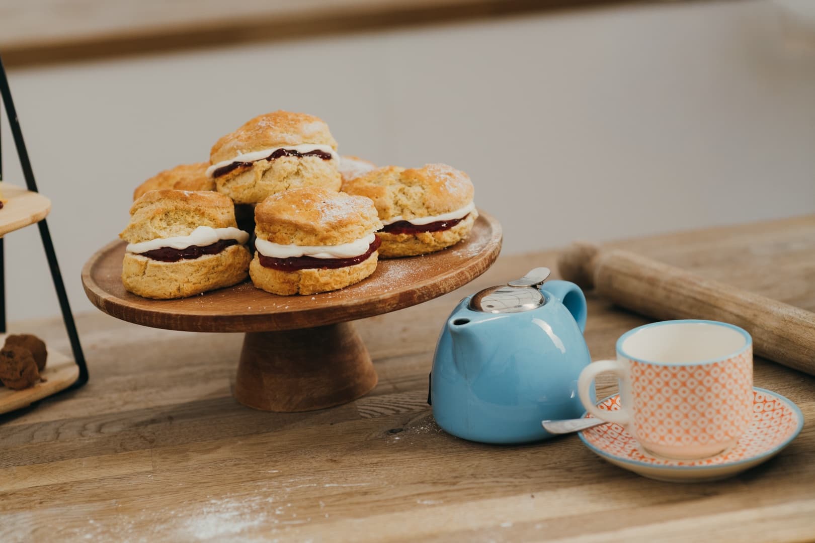 Classic British Scones Masterclass in Birmingham - Hands-On Baking at Floodgate Street