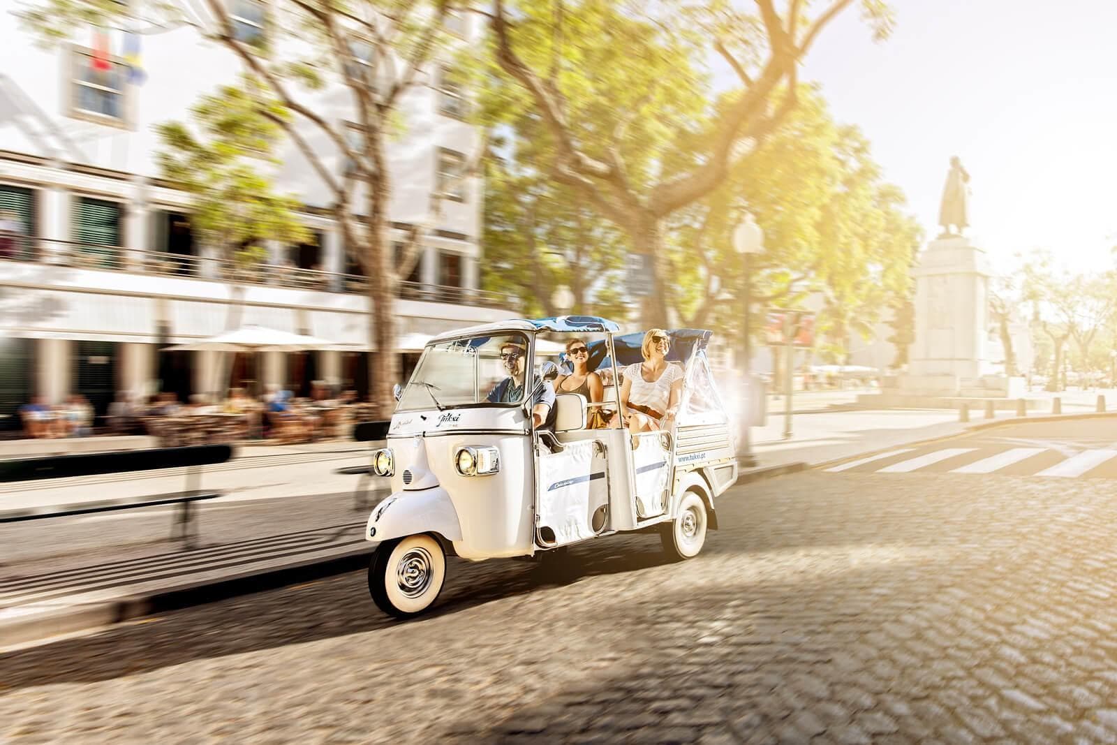 Tukxi Through Lisbon: Private East-to-West Tuk-Tuk Tour of Alfama, Mouraria & Belém
