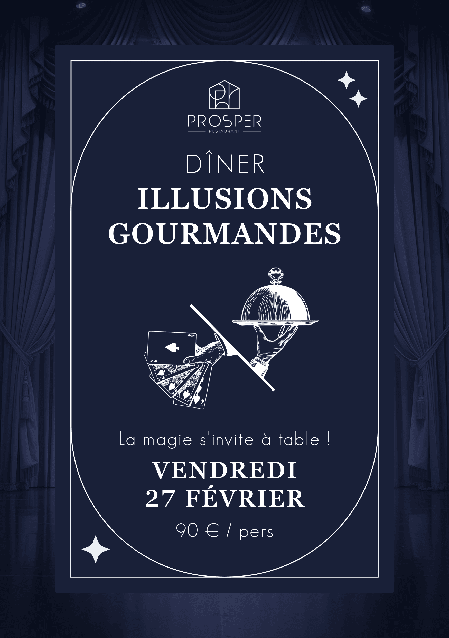 Illusions Gourmandes: Burgundian Dinner and Table Magic in Saint-Aubin