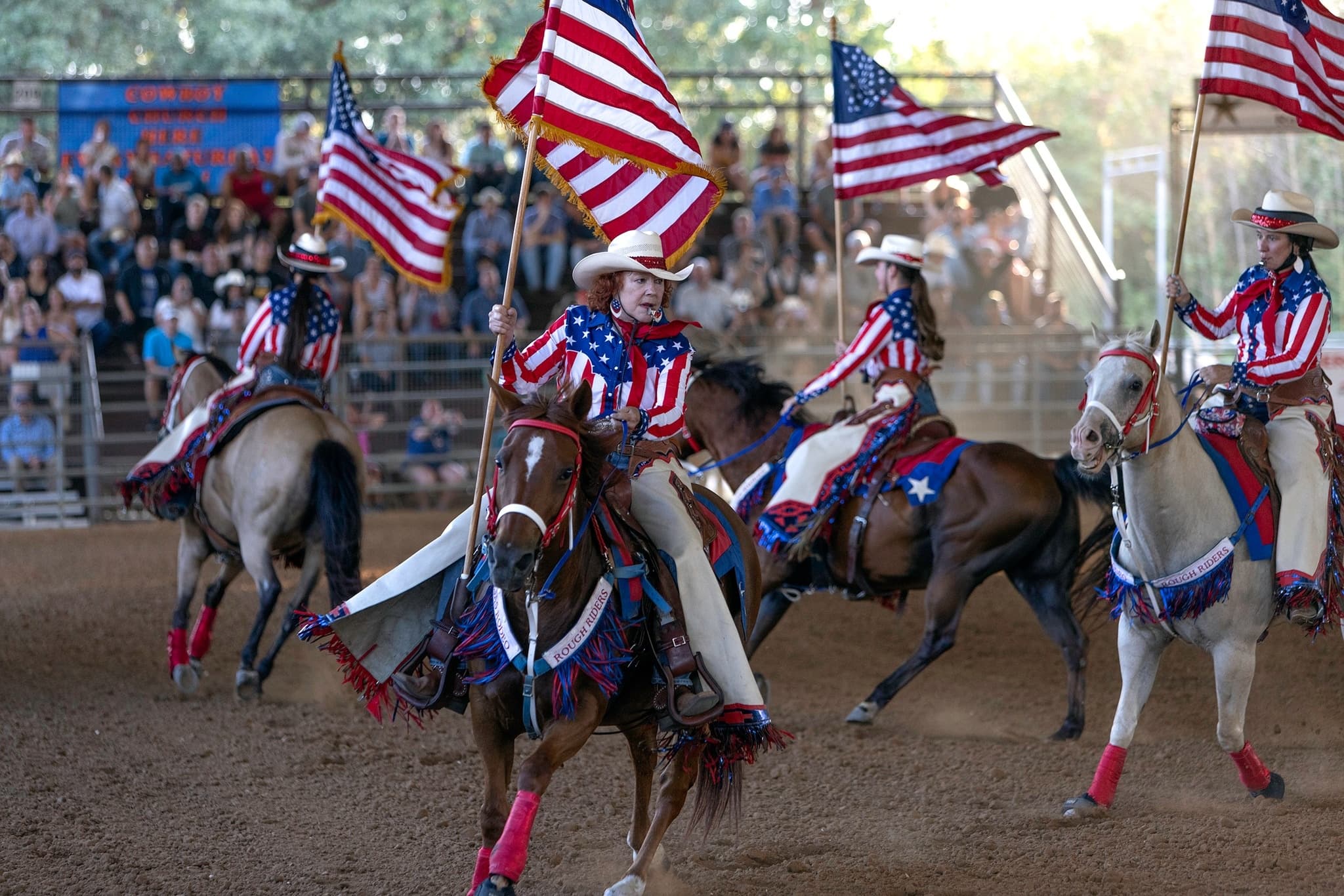 Saturday Night Rodeo Fun in Bulverde, Texas