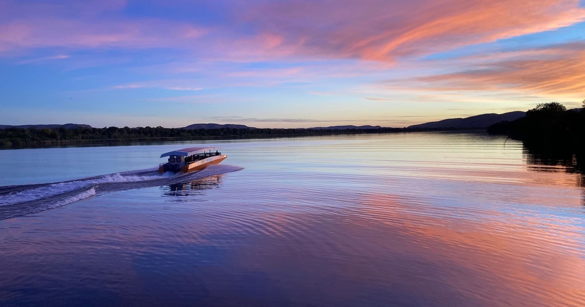 Lake Argyle River Cruise & Sunset with Triple J Tours