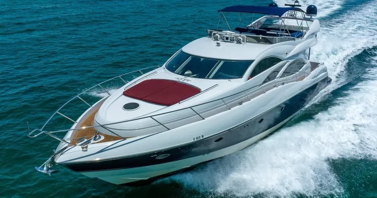 SlipTease 80' Sunseeker | Boat Tour in Miami | Private, Water Activities, Sailing