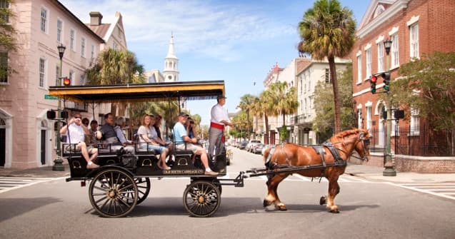 Explore Historic Charleston with Convenient Roundtrip Transportation from Myrtle Beach