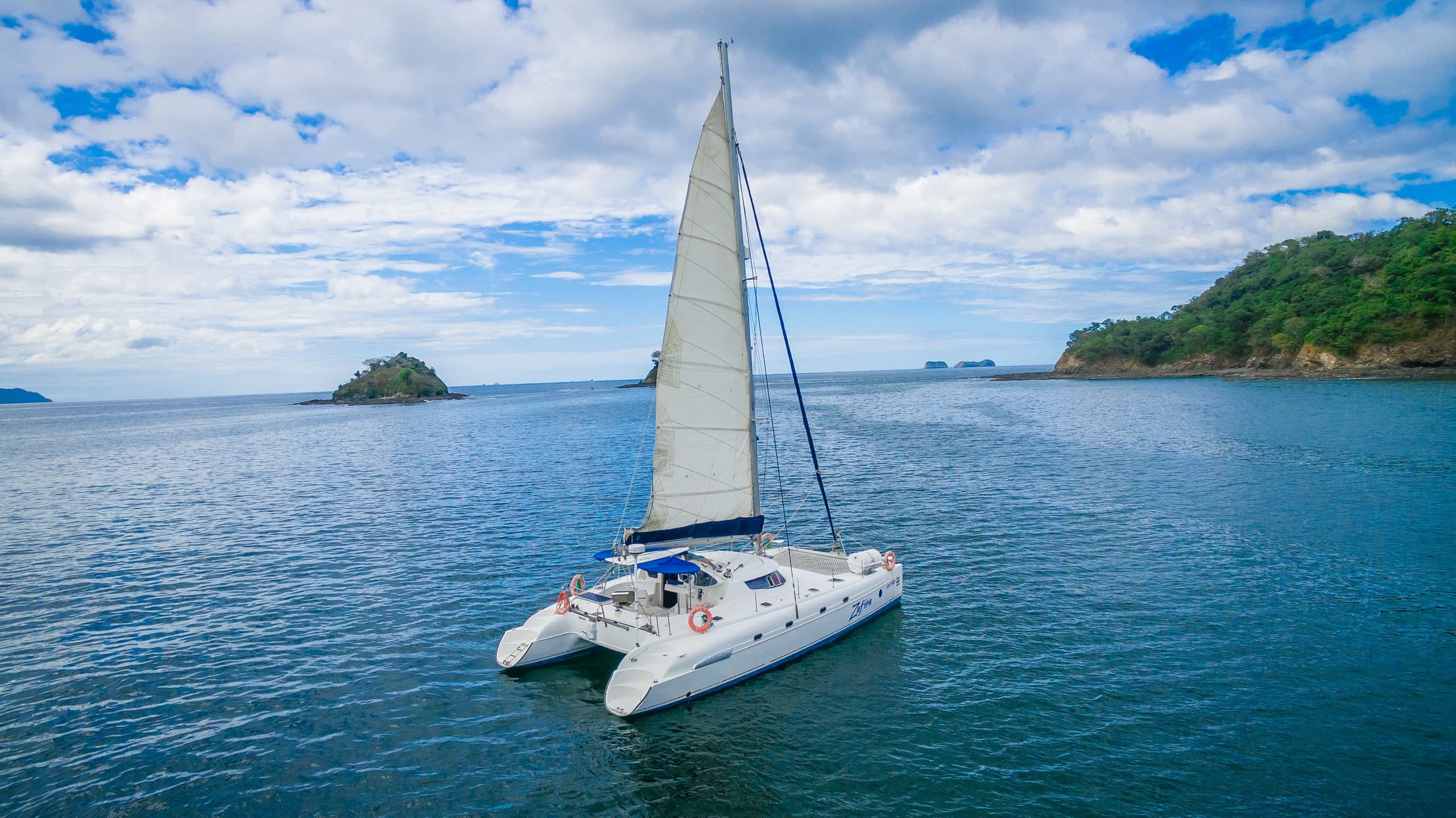ZAFIRA Full-Day Private Catamaran Charter in Potrero, Guanacaste