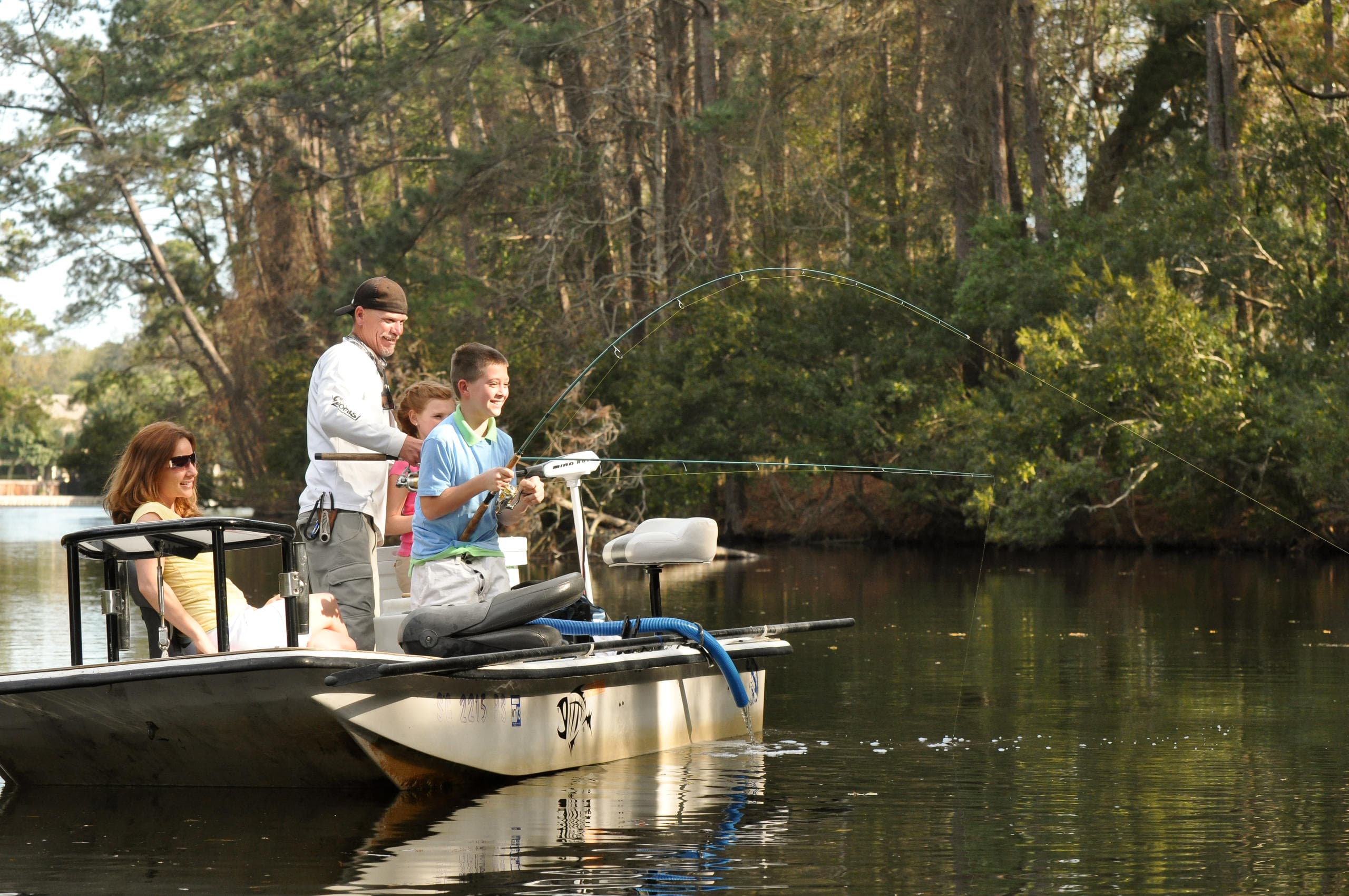 Experience Premier Lagoon Fishing with Palmetto Dunes Lagoon Charter on Hilton Head Island
