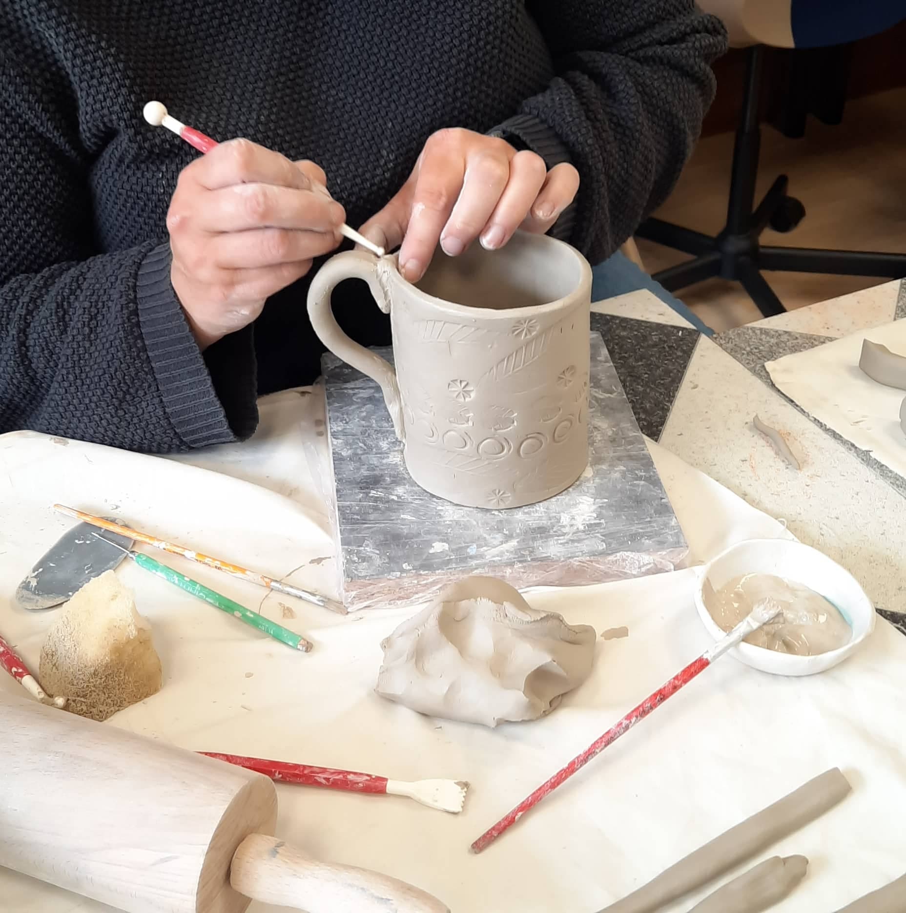 Family Ceramic Making in Castlebar with The Mood Designs