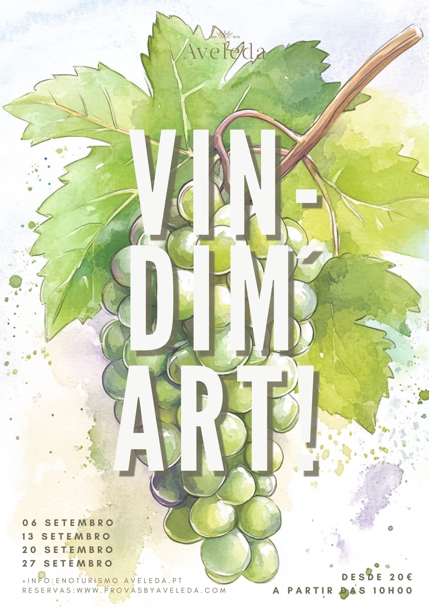 VIN-DIM'ART at Quinta da Aveleda: Wine & Art in Penafiel