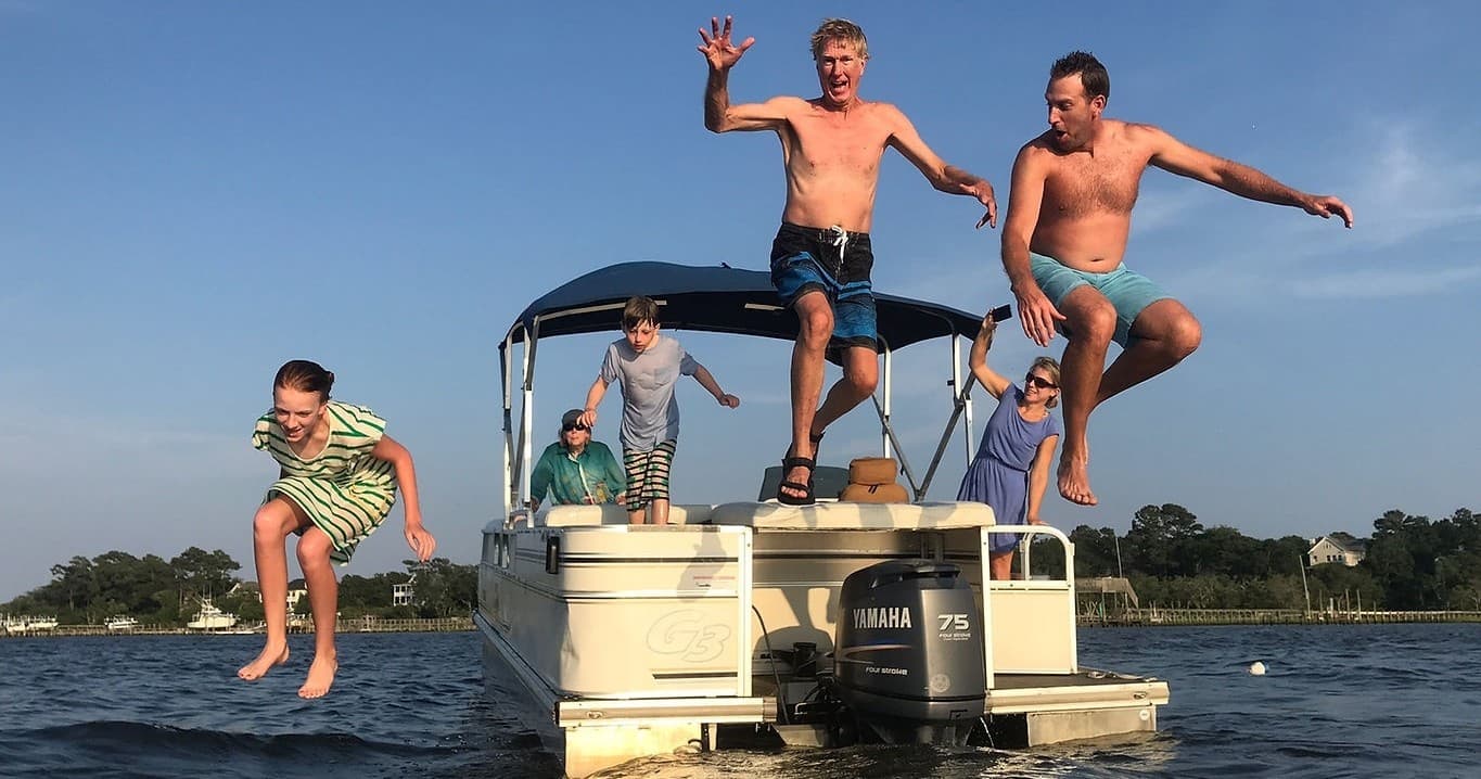 Explore North Carolina’s Crystal Coast with a Guided Pontoon Boat Tour