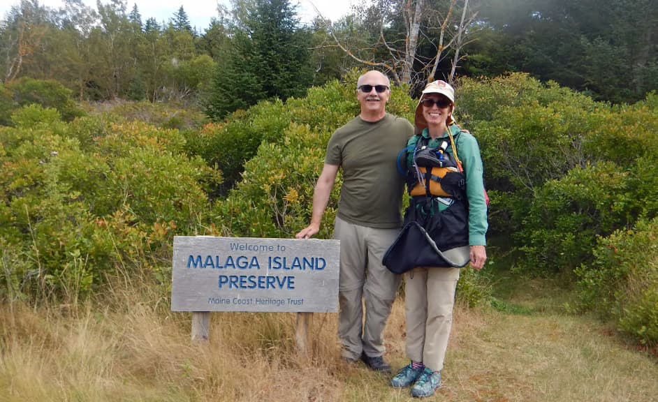 Sea Kayak & Hike on Malaga Island with Alice's Adventures