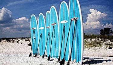 Water Activities at Mad Beach Surf Shack on Treasure Island