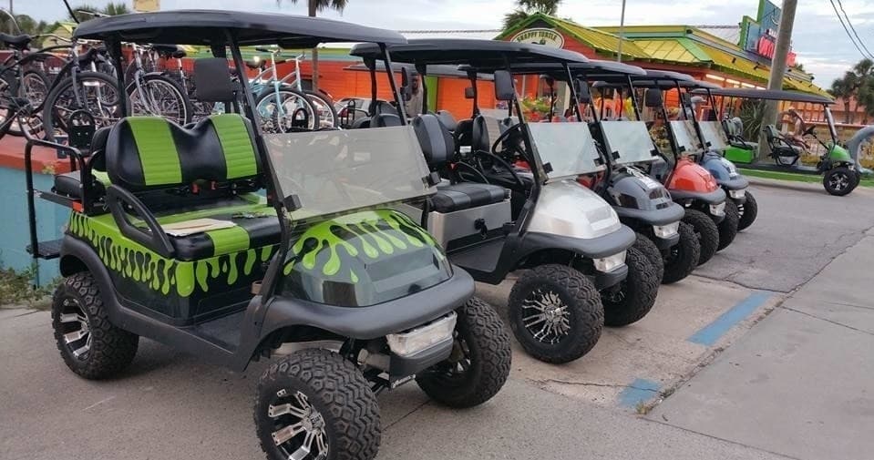 Golf Cart Rentals for Scenic Rides in Panama City Beach