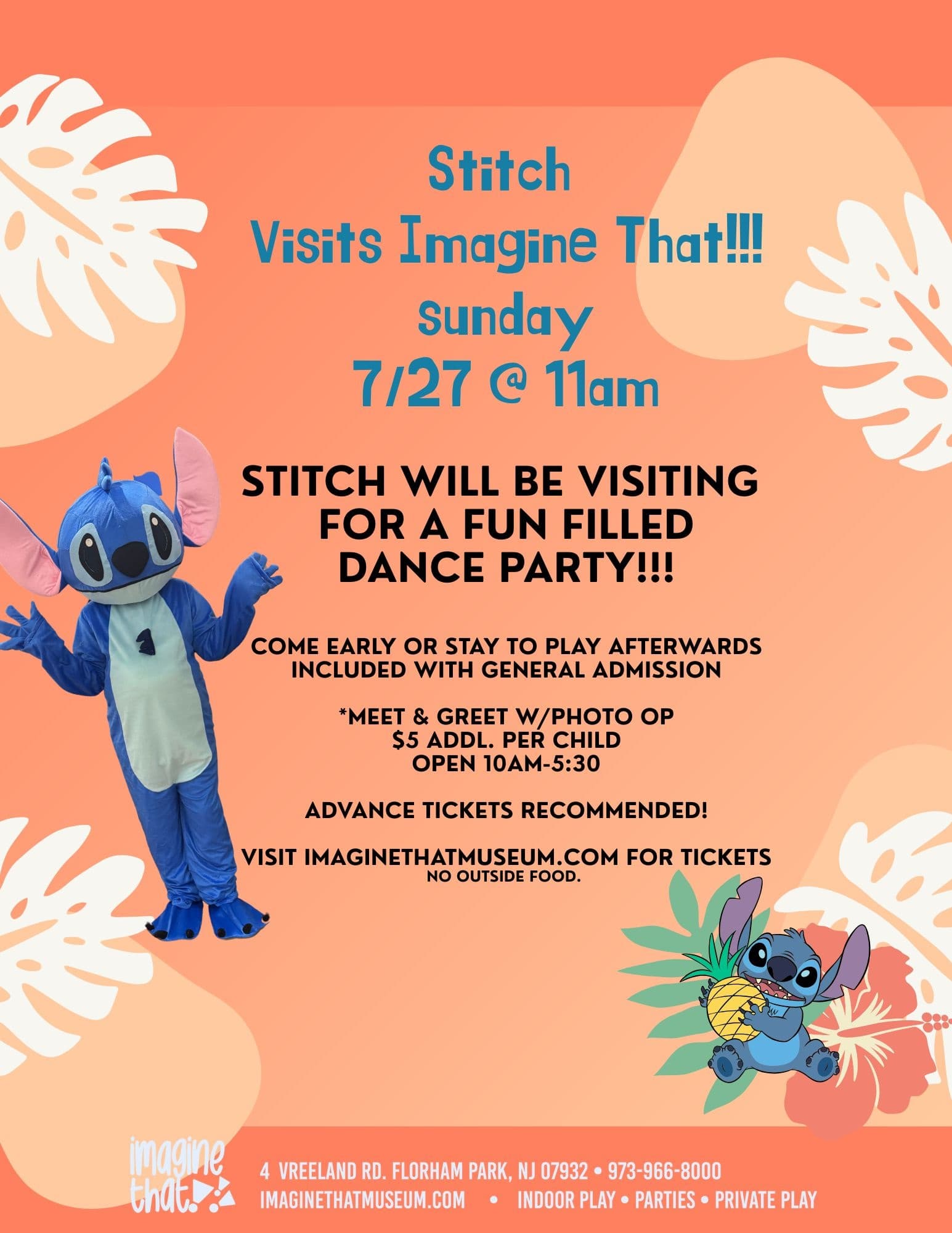 Stitch is Coming! Bluey’s Adventure in Florham Park, NJ