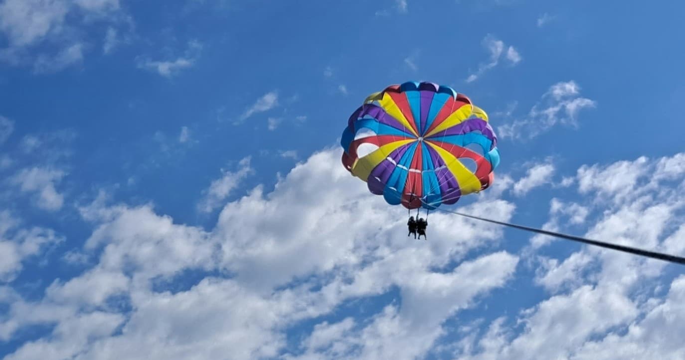 Parasailing Thrills with Sun and Fun Water Sport in Dubai