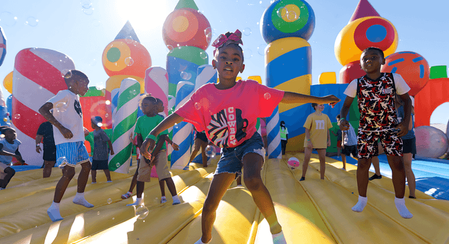 Bigger Kid Inflatable Adventure | The Big Bounce Australia Adelaide