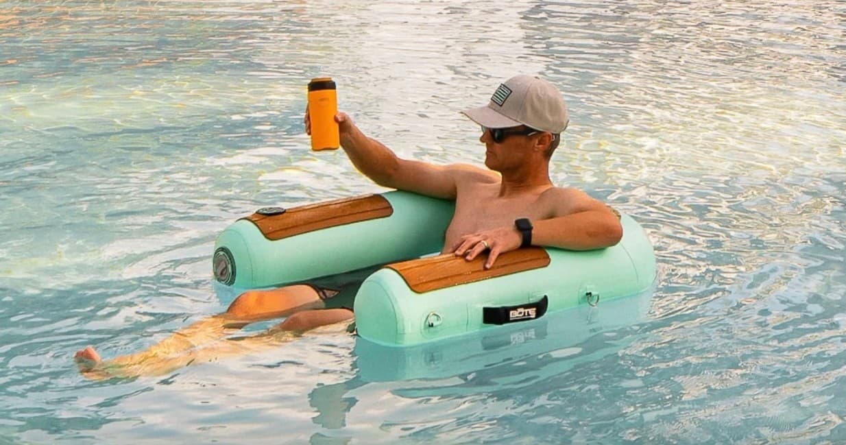 Lake-Ready Sling Chair Rentals in Union Pier, Michigan