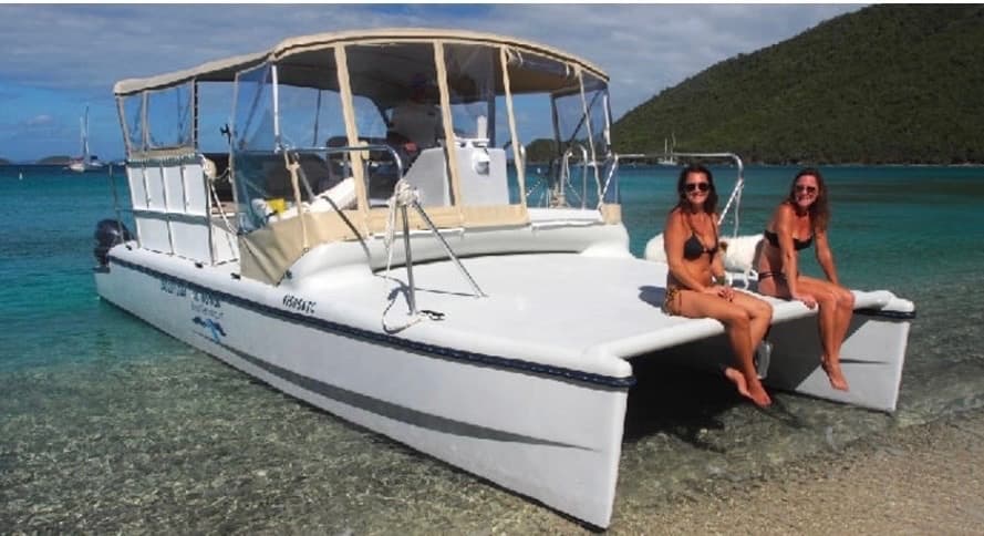 Half Day USVI Innovation II Private Boat Adventure