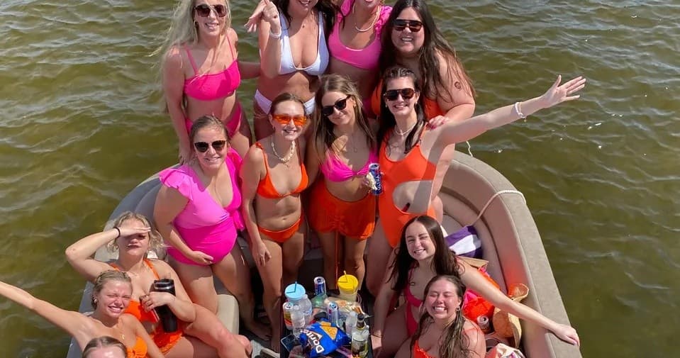 BYOB Party Pontoon team