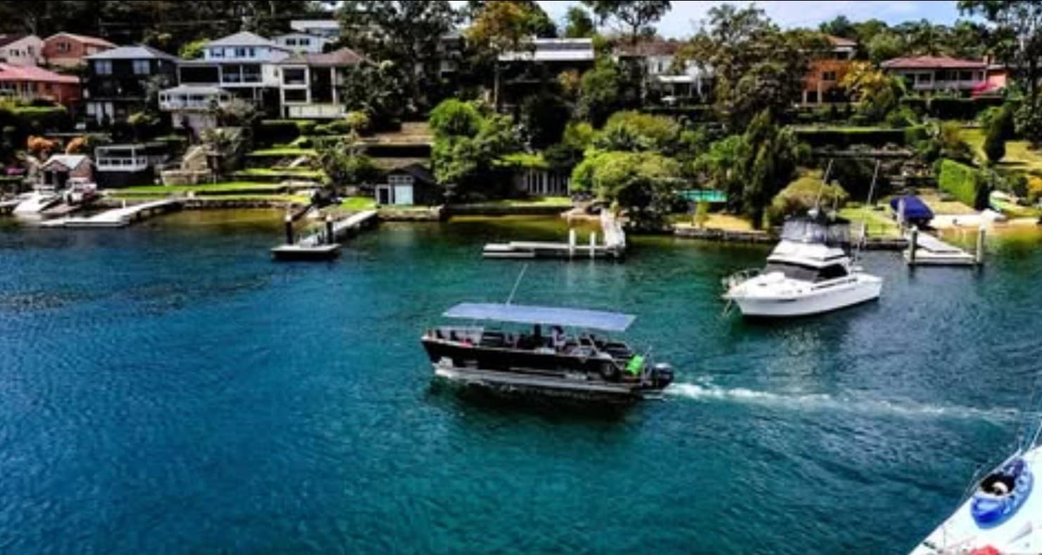 Full-Day Pontoon Boat Hire on Port Hacking River — BBQ, Fishing & Swim photo 2