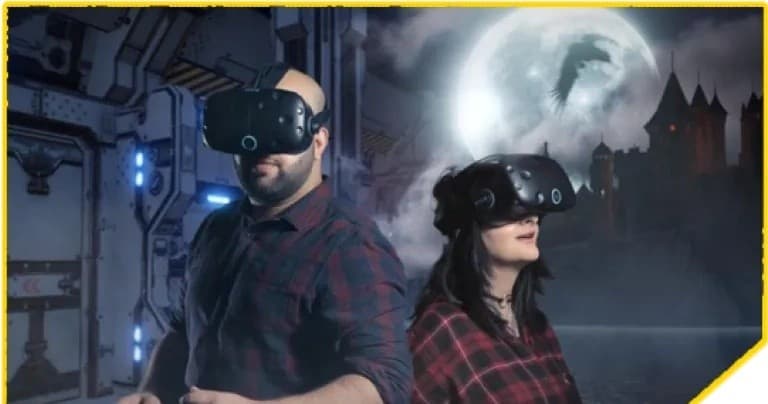 Indoor VR Adventure with VR Kingdom
