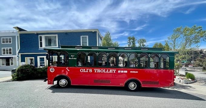 Explore Bar Harbor on a Scenic Downtown Trolley Tour