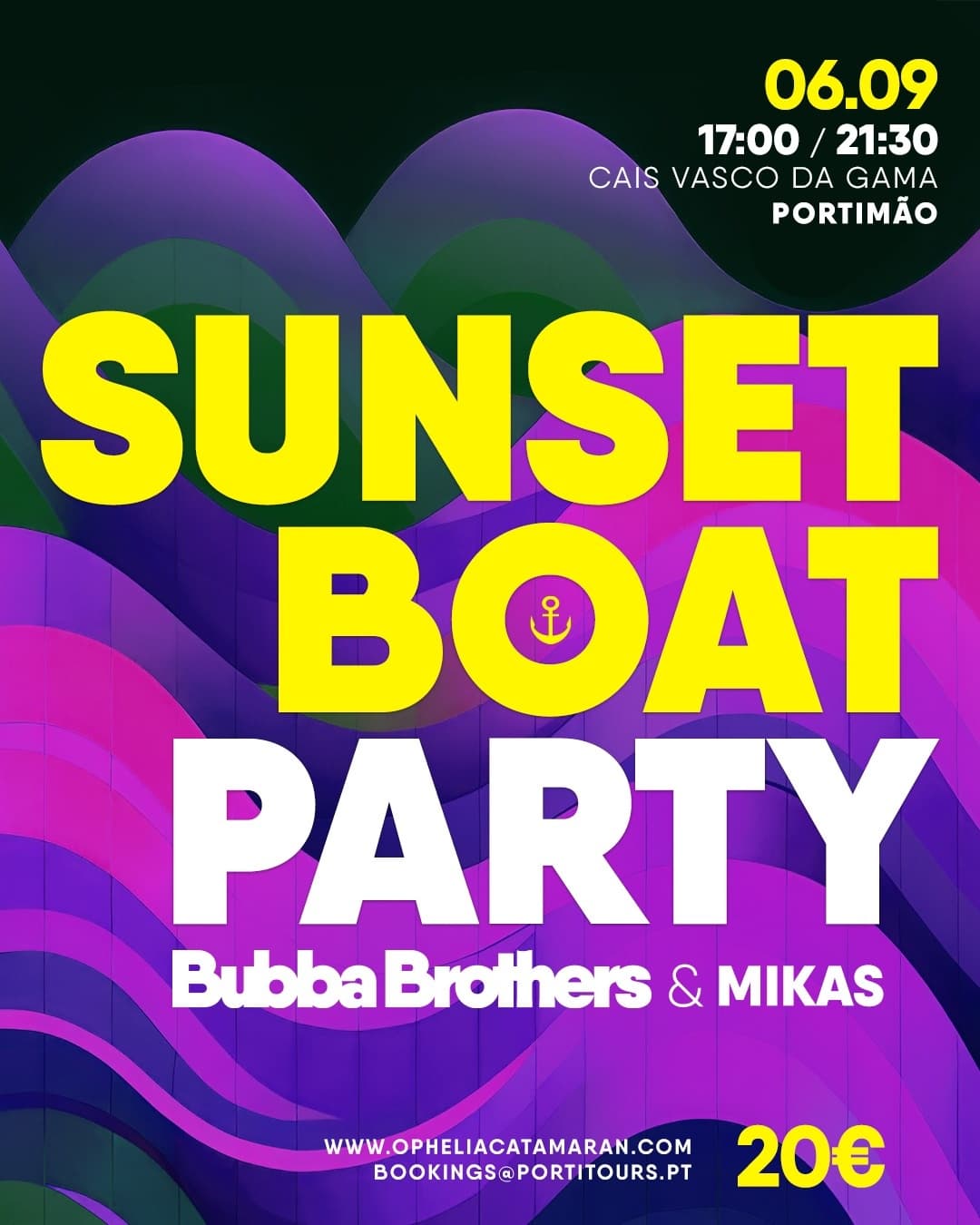 Boat Charters & Water Activities with Bubba Brothers on Ophelia Catamaran