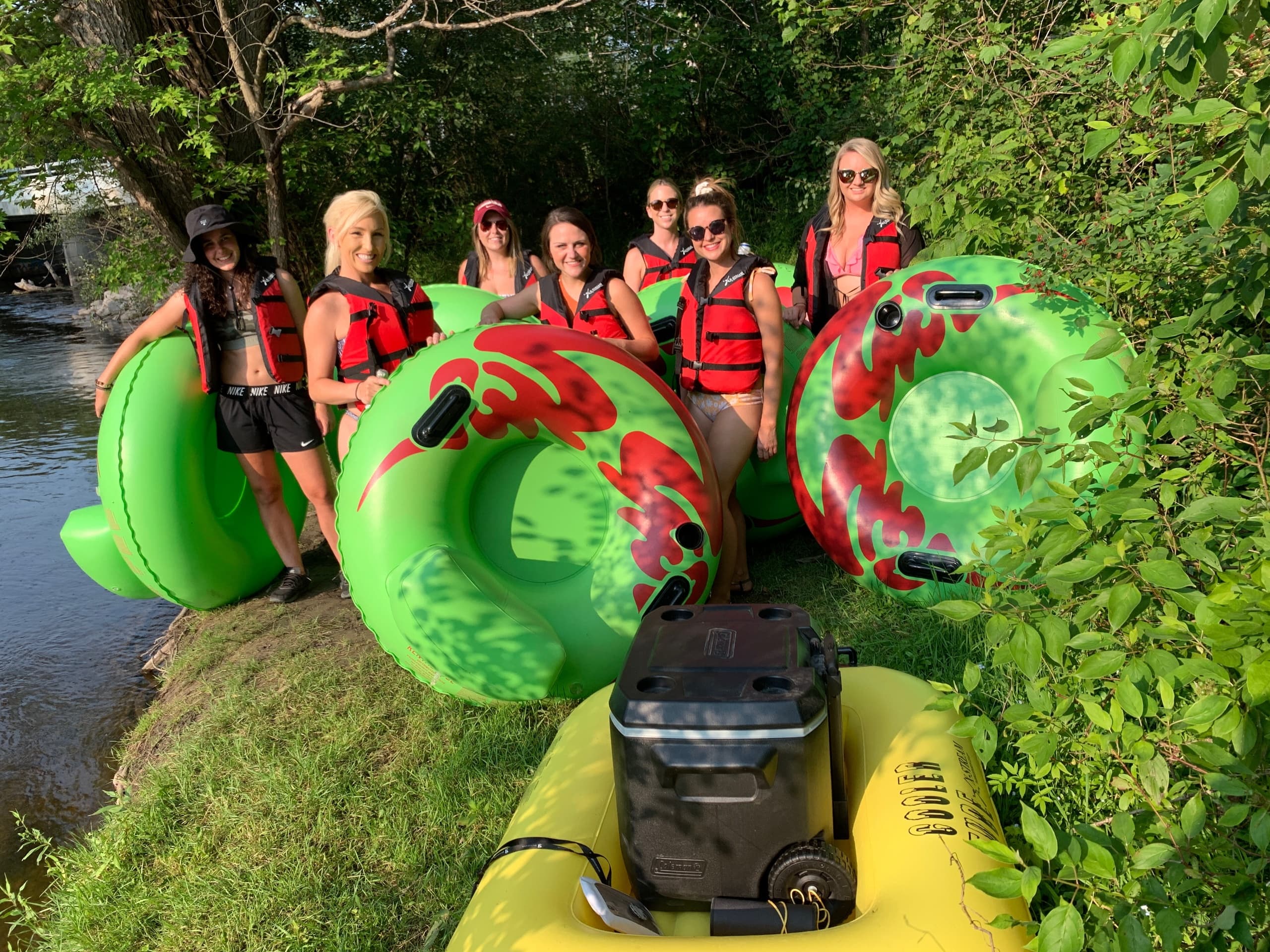 Water Activities: Dexter-Huron River Tube Trip with Skip Hurons Canoe Livery