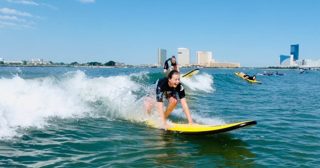 Private Surf Lessons in Brigantine: Two-Hour Family & Friends Sessions