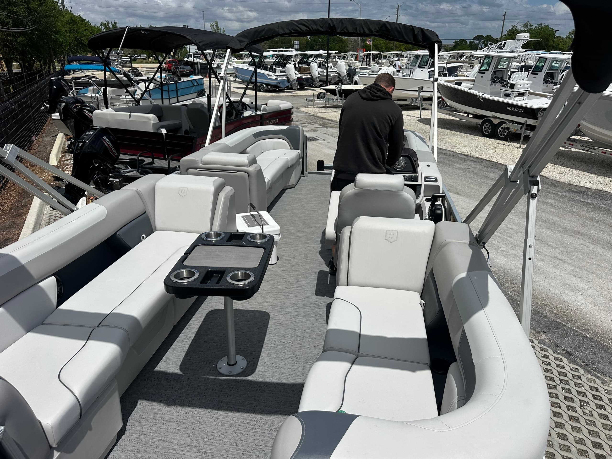 Sarasota Bay 12-Passenger Pontoon Rental — Group Boating Near Siesta Key photo 1