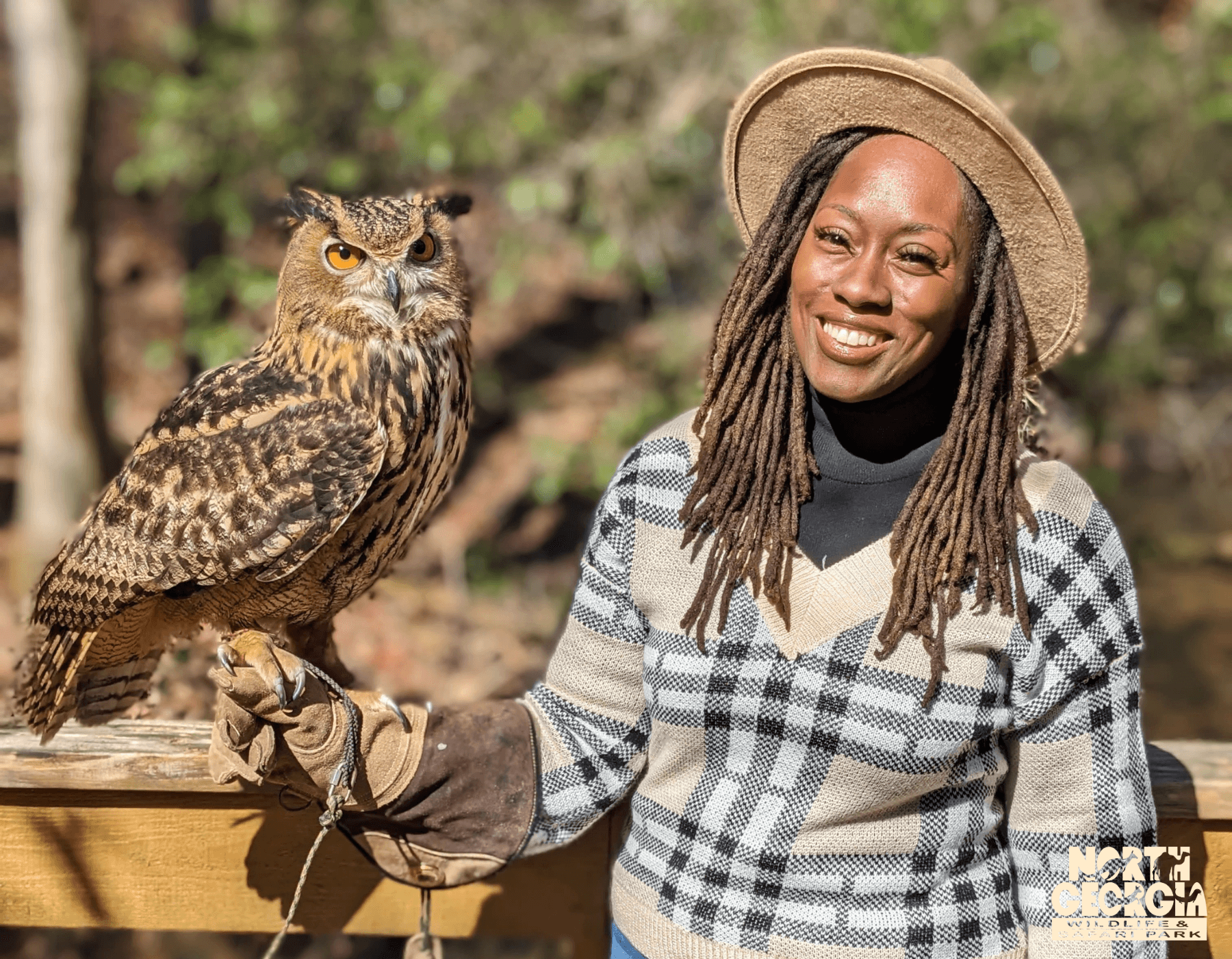 Owl Experience in Cleveland, Georgia at North Georgia Wildlife