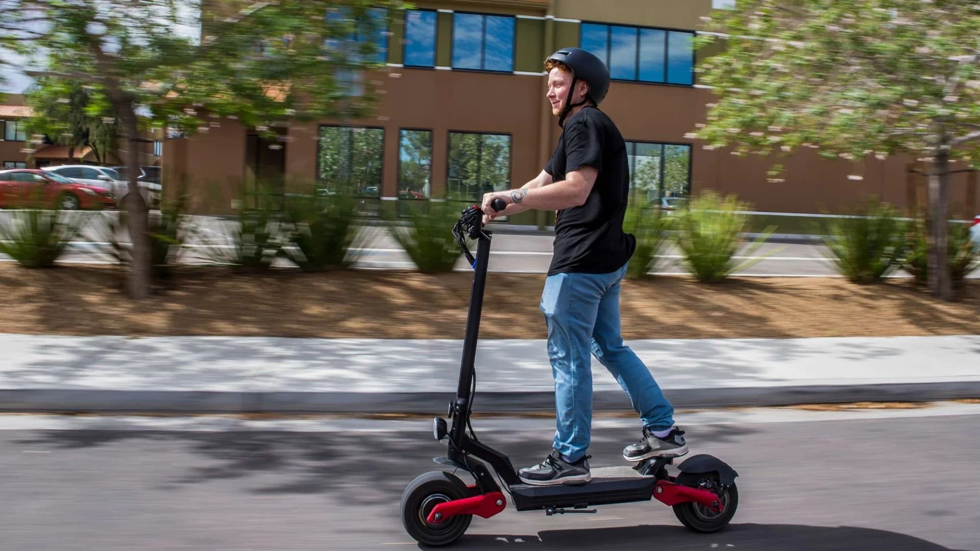 Test Ride Electric Scooters in Central Square, Cambridge