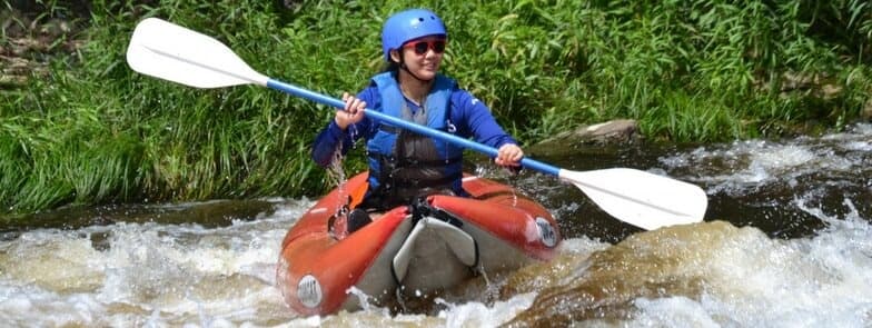 Conquer Class I & II Rapids on Pennsylvania’s Lehigh River Inflatable Kayaking Adventure