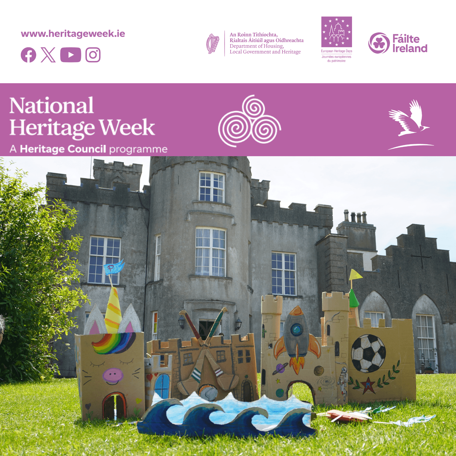 Kids’ Castle Workshop at Ardgillan Castle - Family Adventure