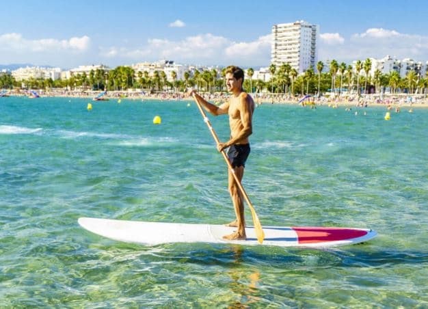 Water Activities at Paddle Salou Playa Levante with Nautic Parc Costa Daurada