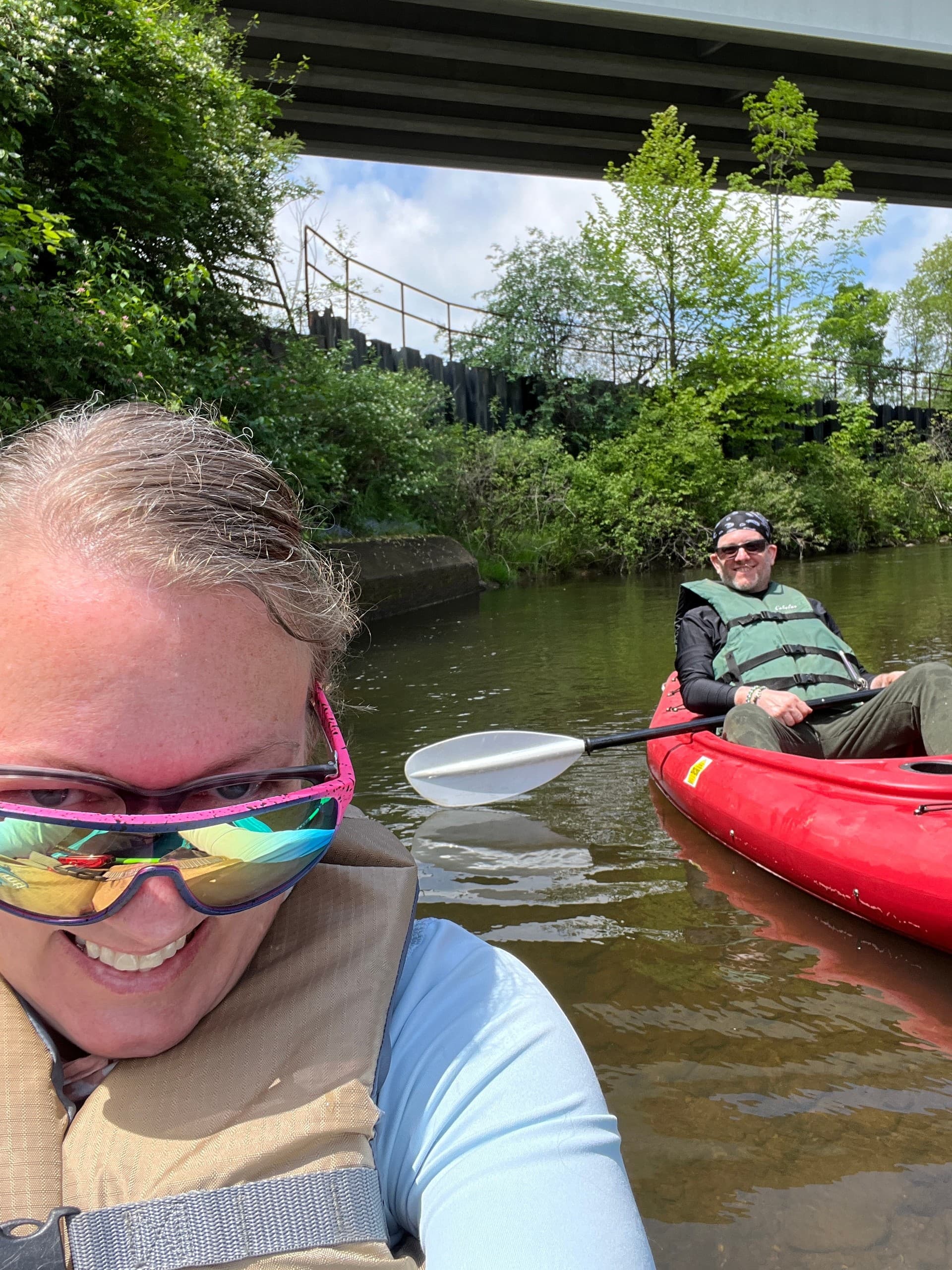 Short Town Float on the Clarion River: Johnsonburg West Branch Paddle photo 3