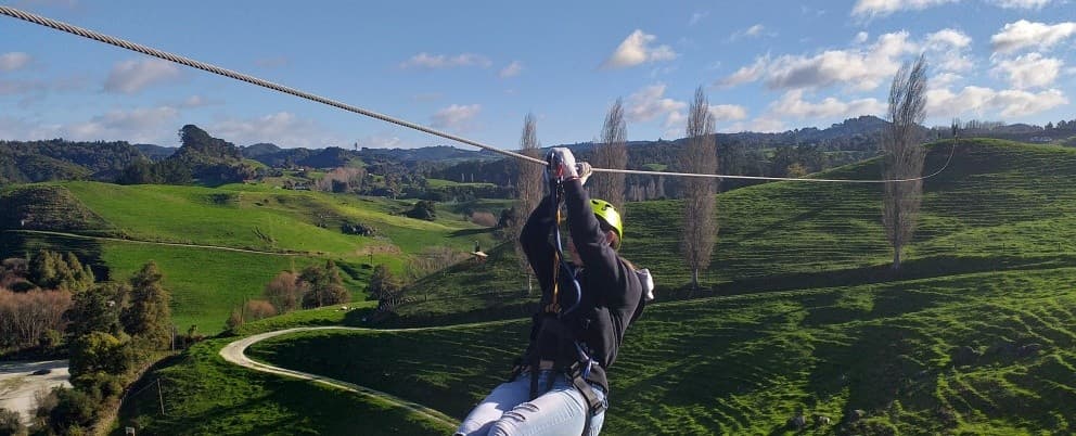 Waitomo 1 Kilometer Zipline: Soar Over Limestone Bluffs & Native Forest photo 1
