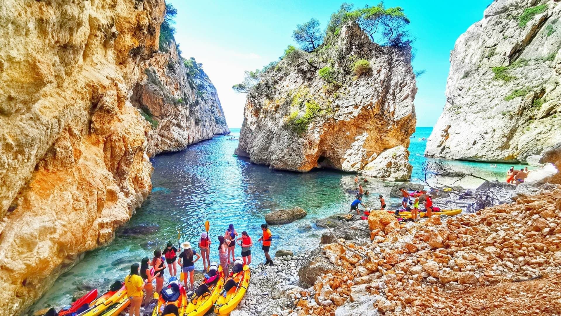 Kayak Adventure with Alicante Aventura in Cala Granadella