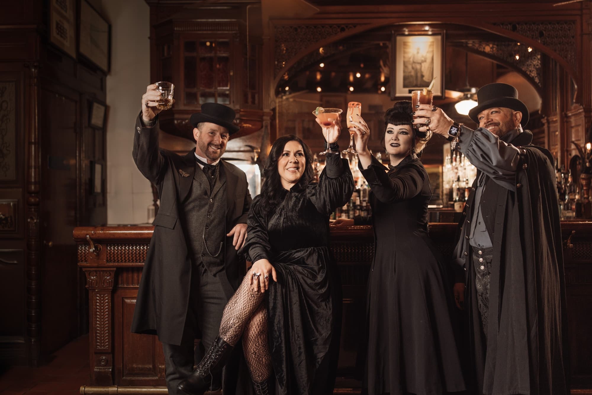Haunted Pub Crawl with Sisters Grimm Ghost Walk in San Antonio