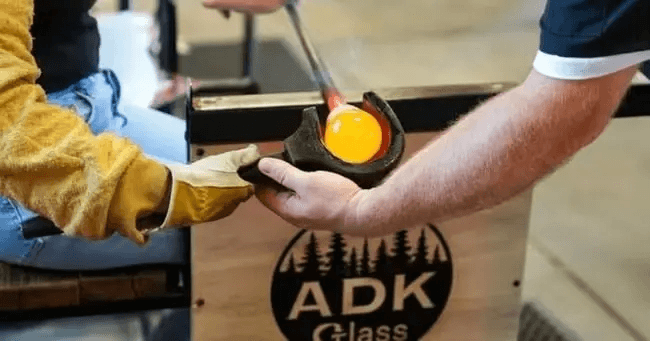 Hands-On Glassblowing Residency Near North Creek: Private 2-Hour Large-Blown Projects
