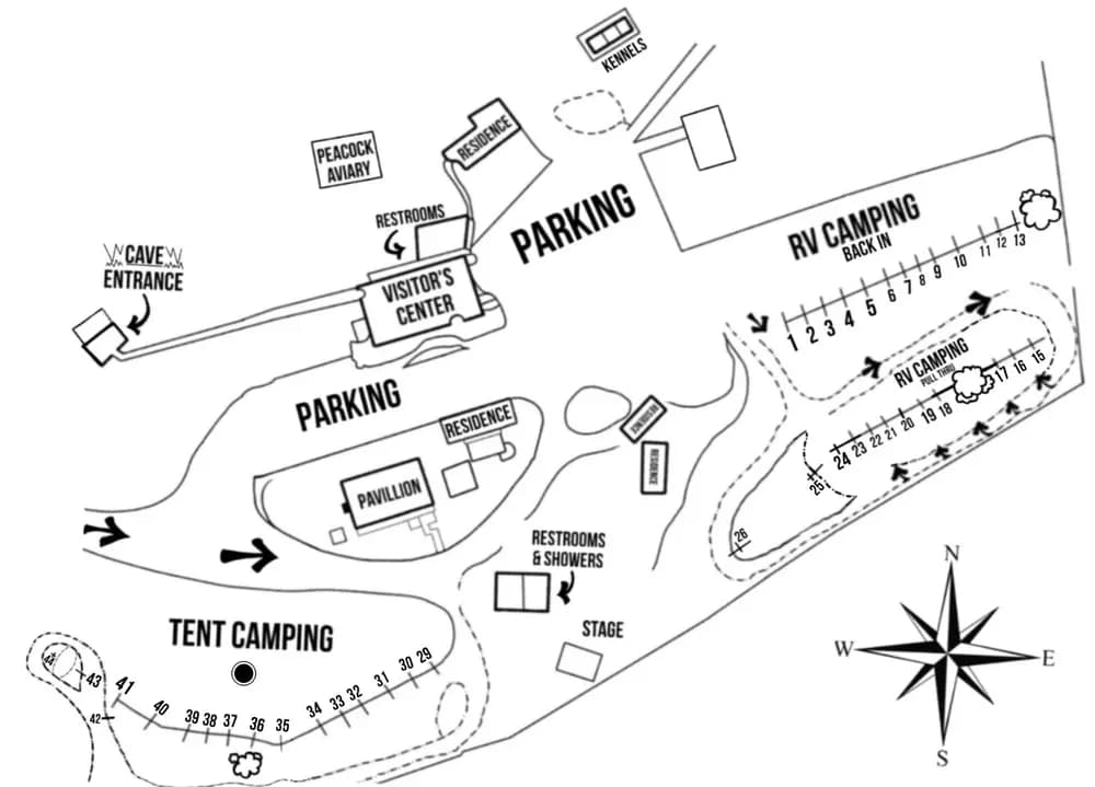 Caverns of Sonora Stargazer Campsite: Site 11 RV & Tent Camping on a Working Ranch photo 4