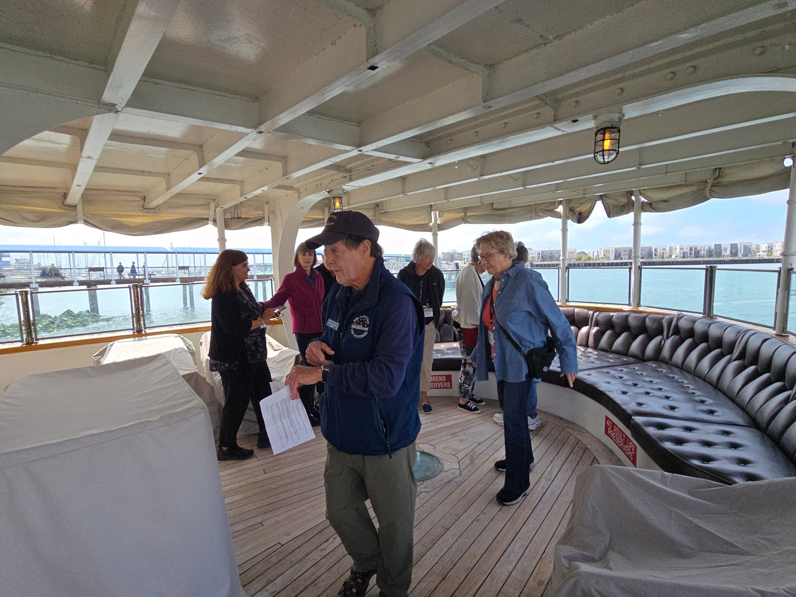 USS Potomac Dockside Tours for FDR’s Birthday in Oakland photo 2