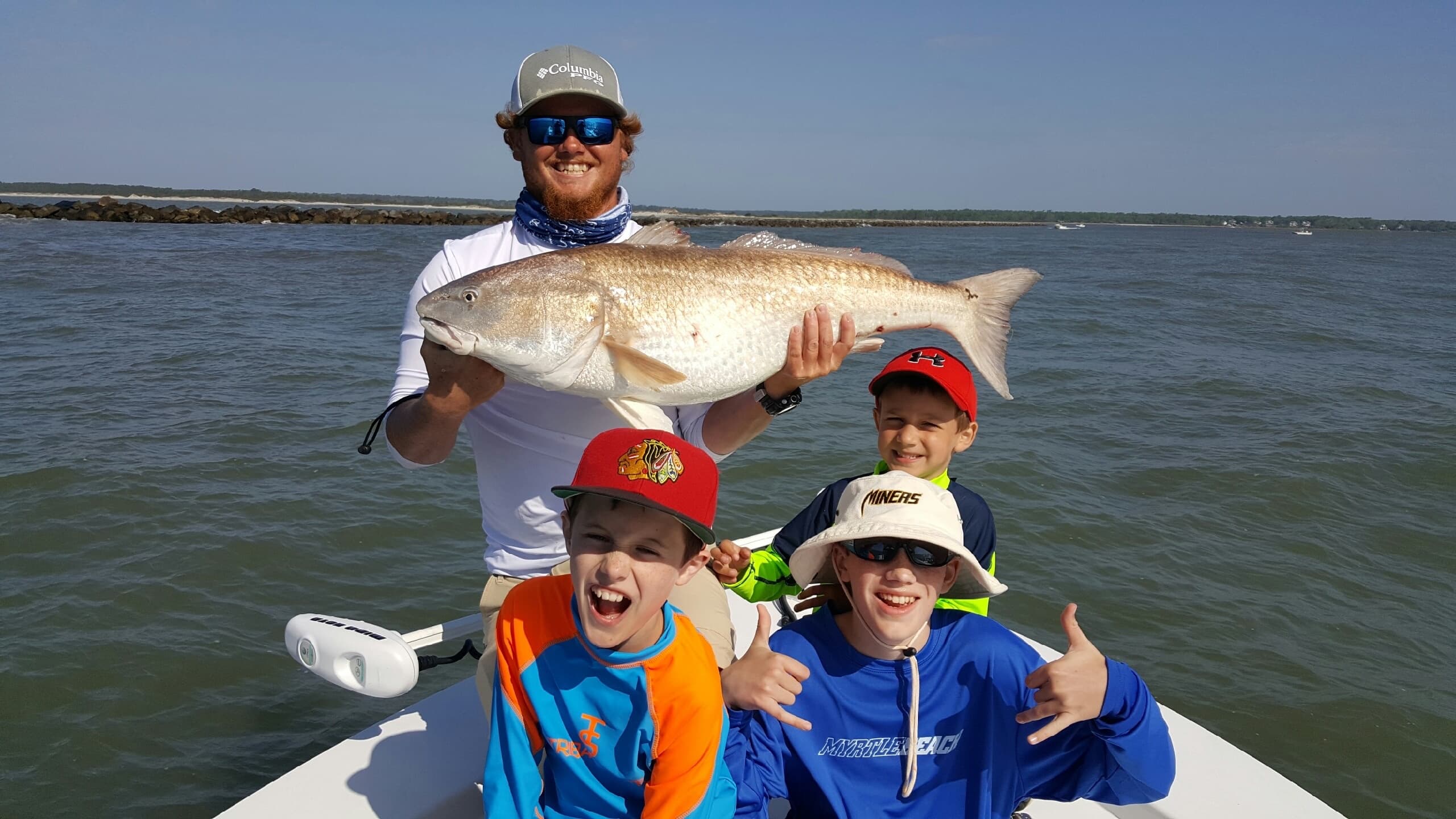 Shallow Minded Fishing Charters team