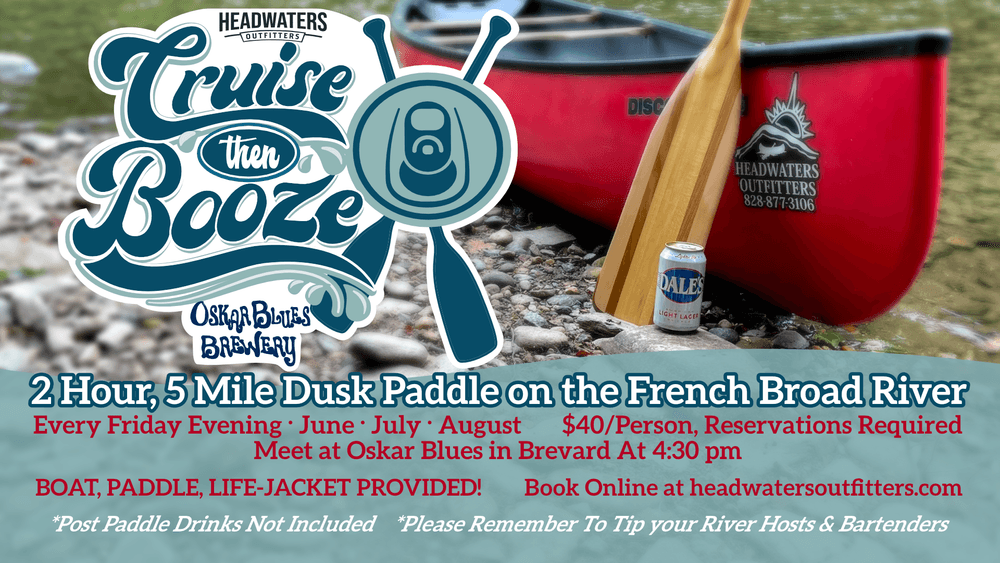 Paddle the French Broad River and Sip Craft Beer at Oskar Blues Brewery